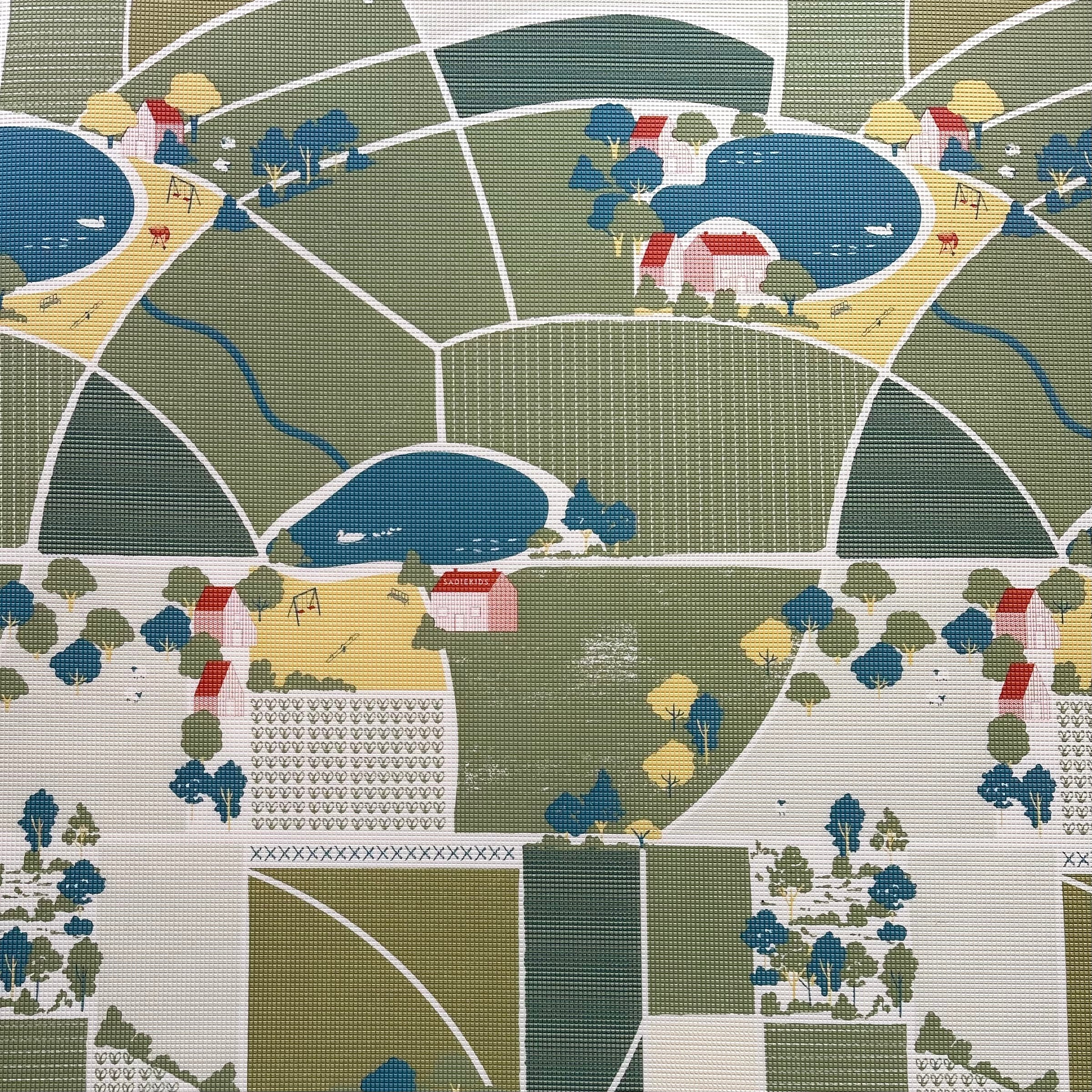 Little Farmer/ Car Track Play Mat