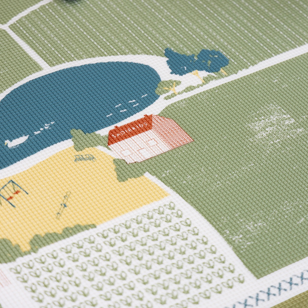 PRE-ORDER: Little Farmer/ Gingham Stone Play Mat
