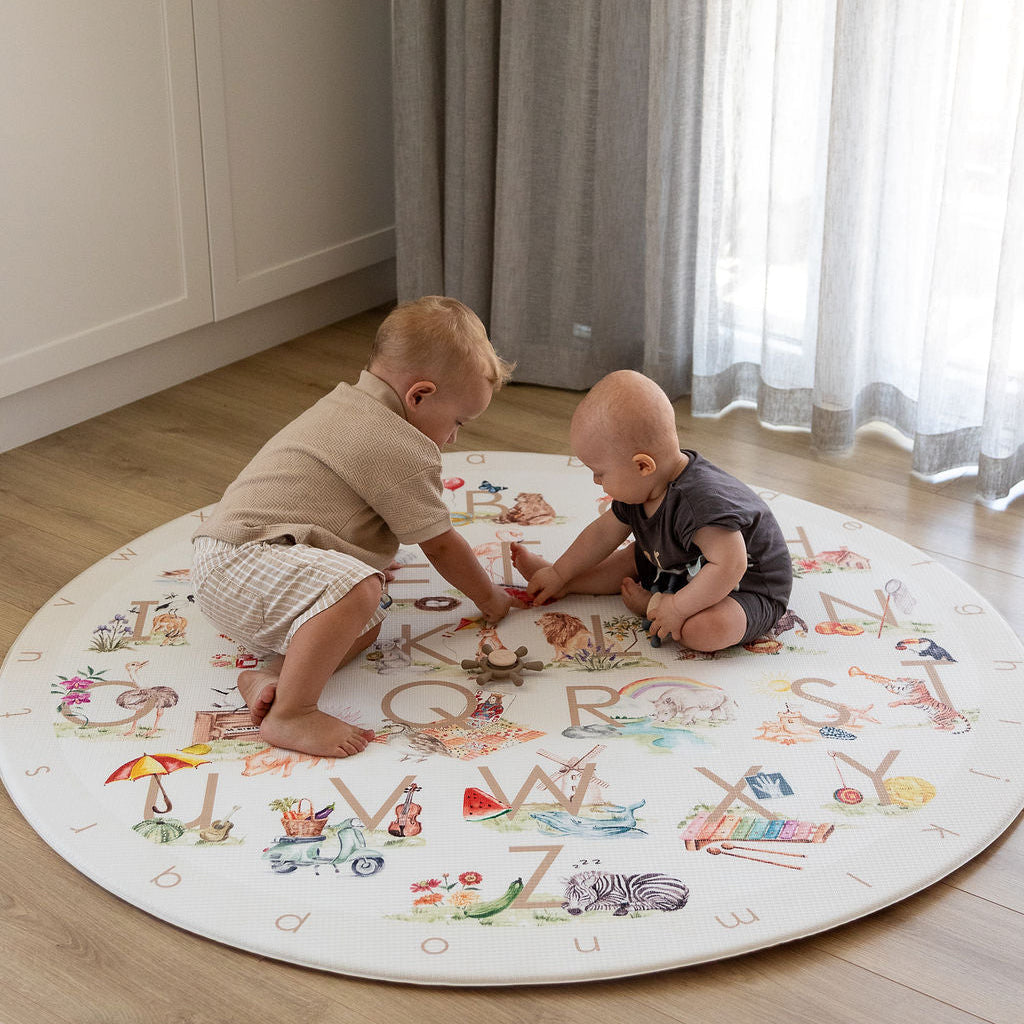 ABC Storybook (Neutral)/ Meander (Taupe)