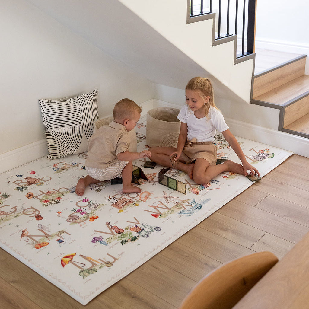 ABC Storybook (Neutral)/ Checkered