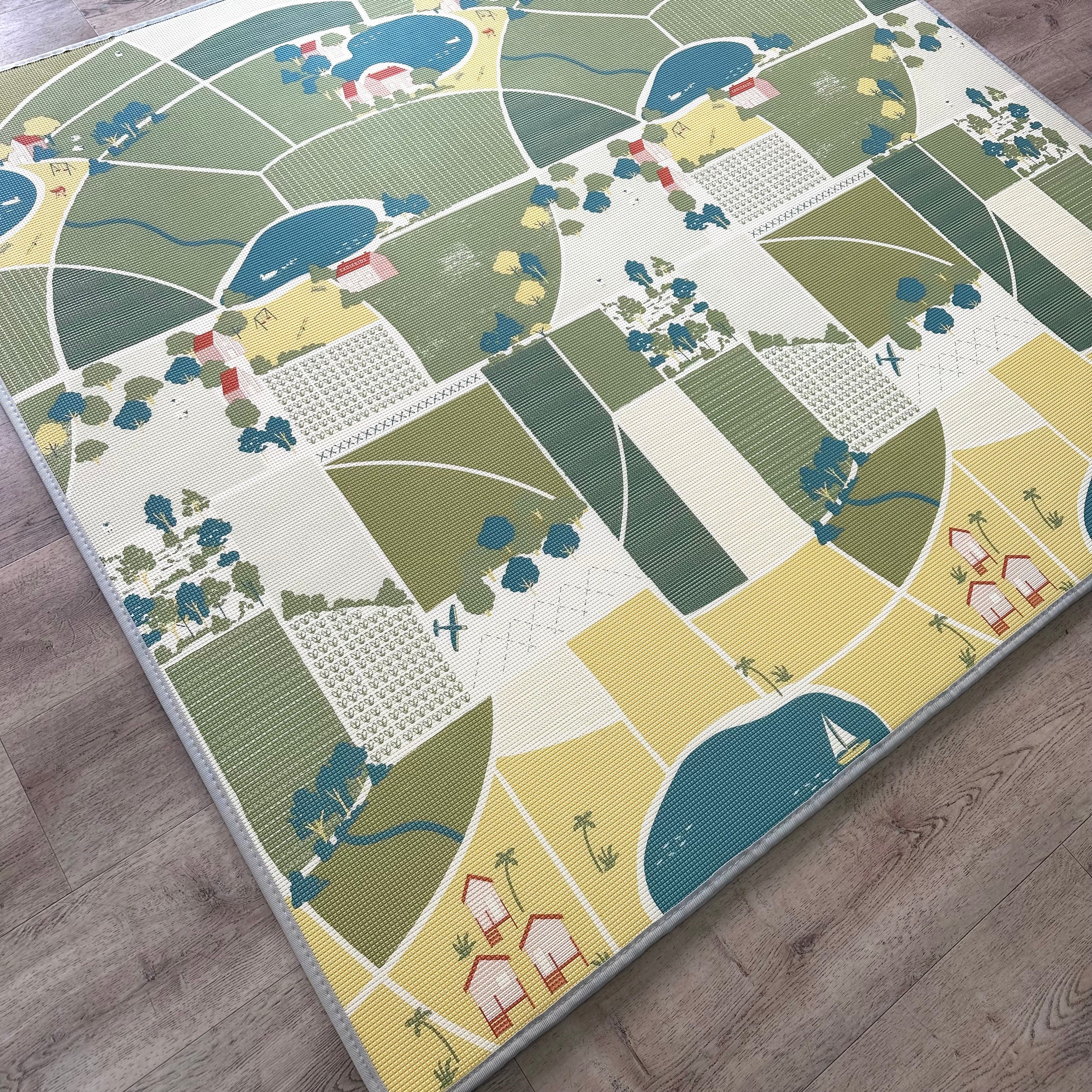 Little Farmer/ Car Track Play Mat