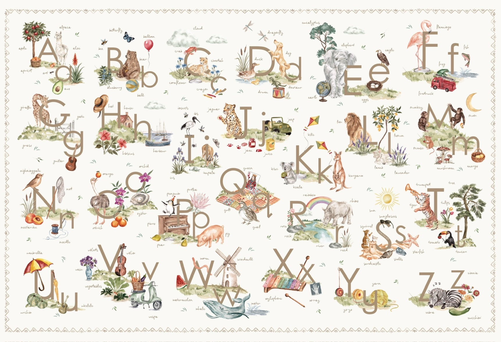 PRE-ORDER: Storybook Neutral / Checkered