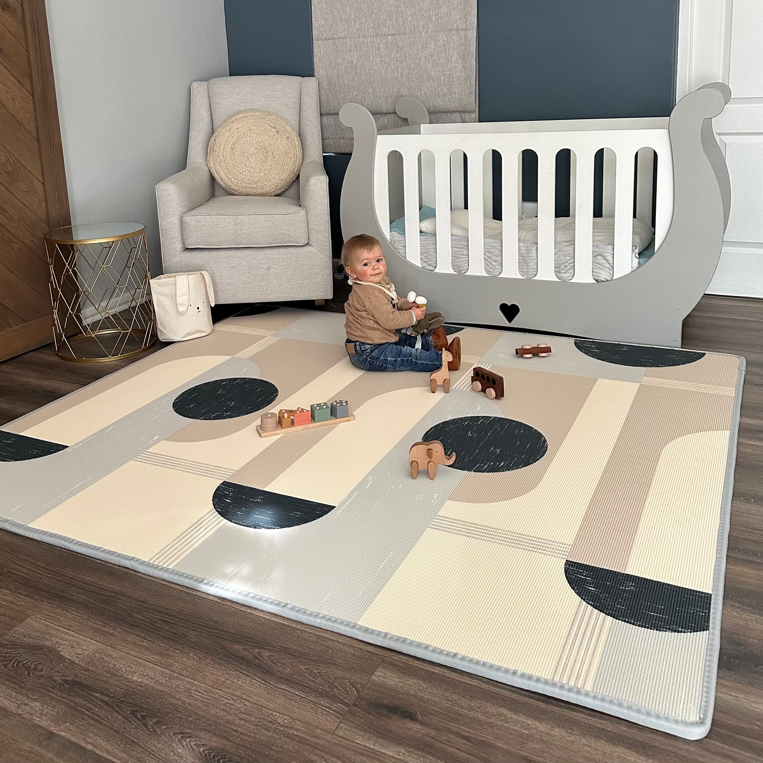 Moonlight Geo/ World Map Play Mat