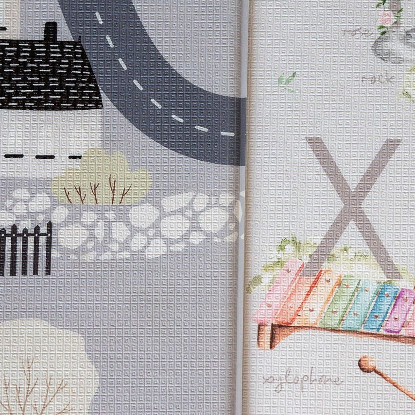 Town Track/ ABC Storybook (Grey)