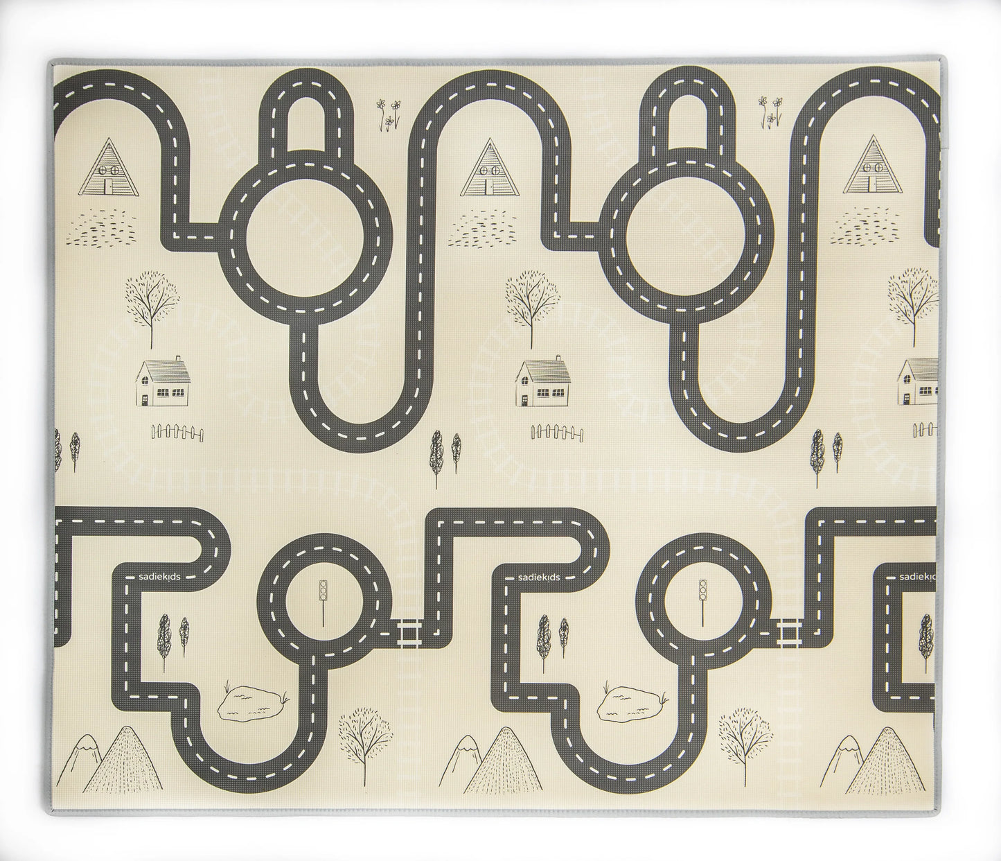 Car Track/ World Map Play Mat (Small)