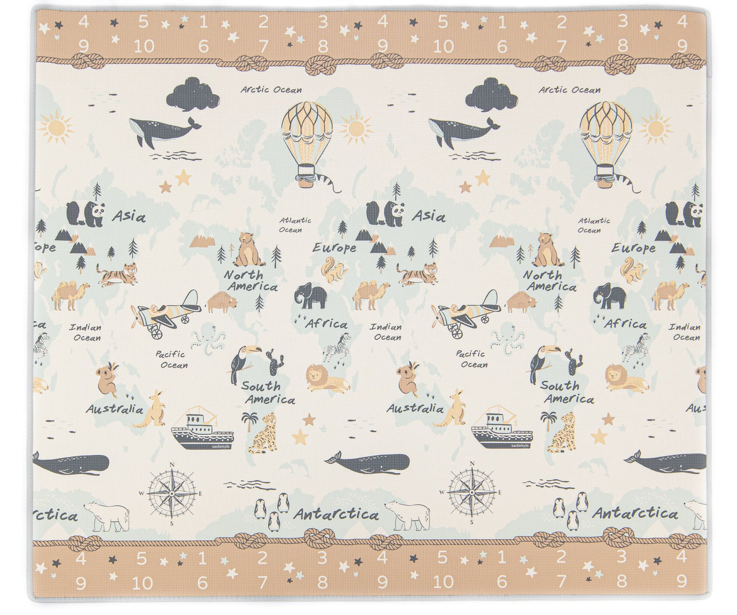 World Map/ Dune Play Mat (Large)