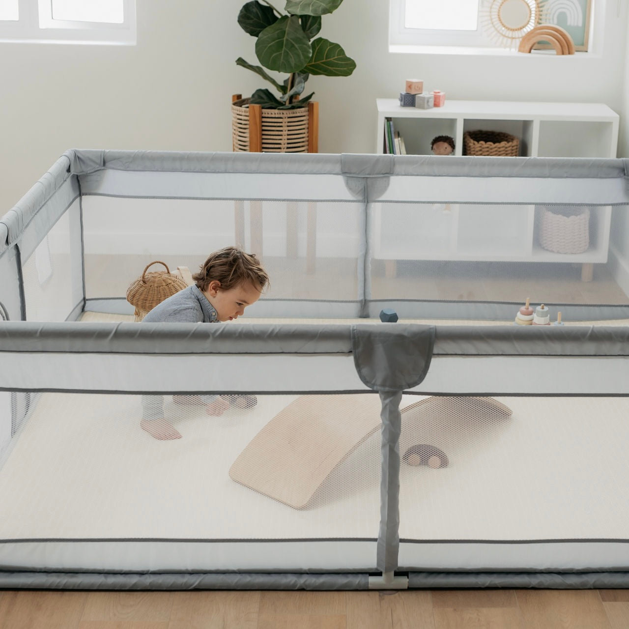 Playpen Fabric - Zip Door