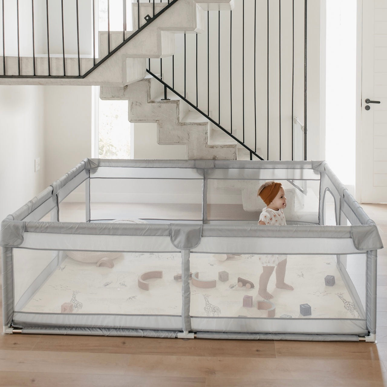 Playpen Fabric - Zip Door