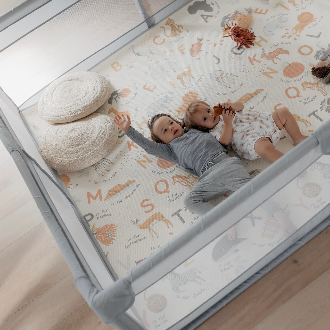 Playpen Fabric - Zip Door