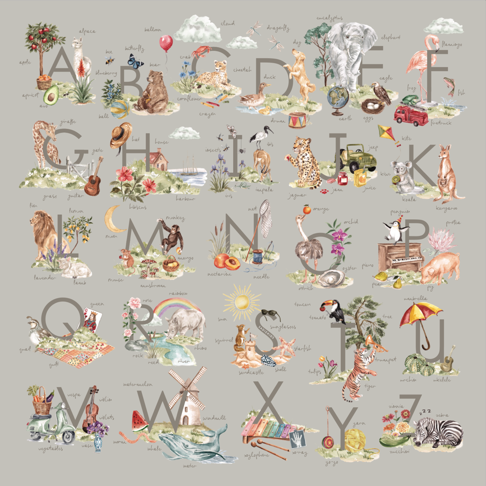 Town Track/ ABC Storybook (Grey)