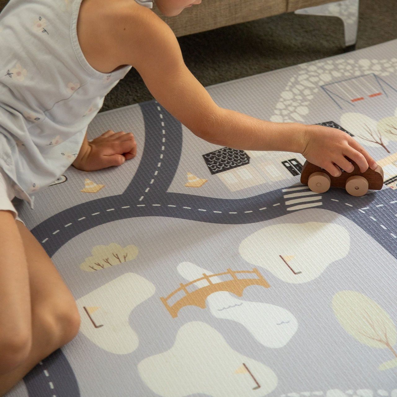 Town Track/ ABC Storybook (Grey)