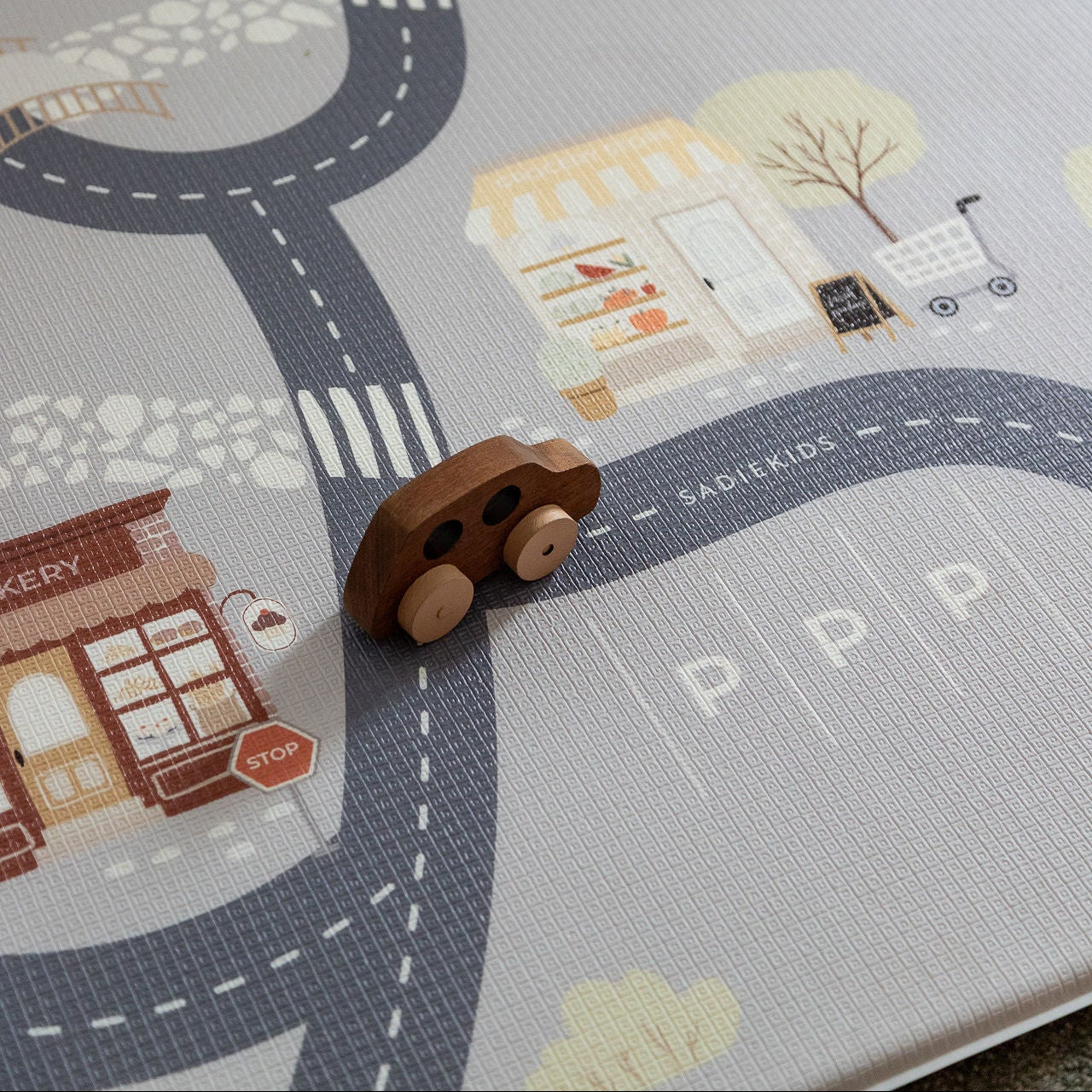 Town Track/ ABC Storybook (Grey)