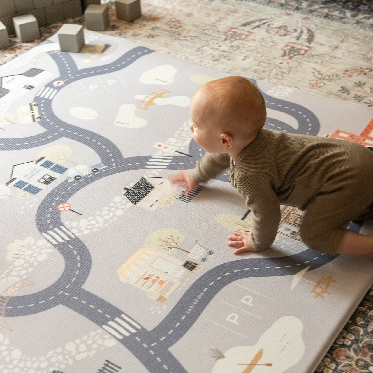 Town Track/ ABC Storybook (Grey)