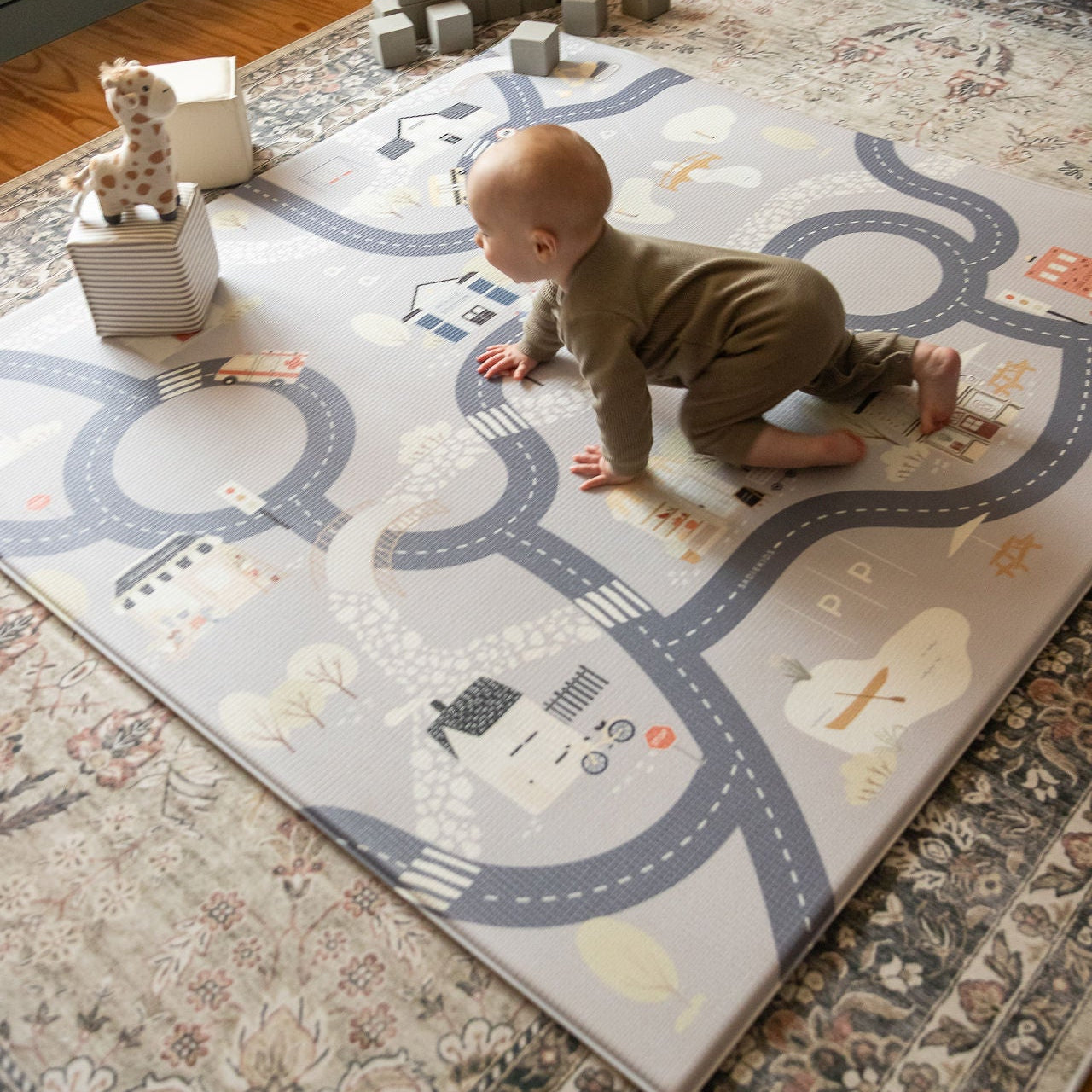 Town Track/ ABC Storybook (Grey)