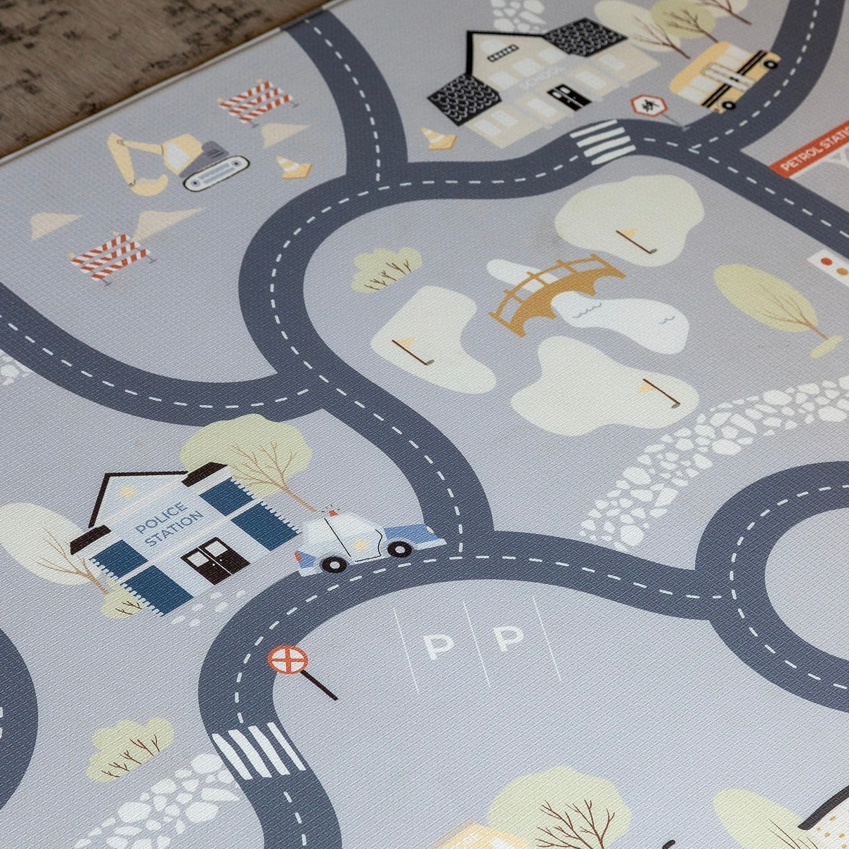 Town Track/ ABC Storybook (Grey)