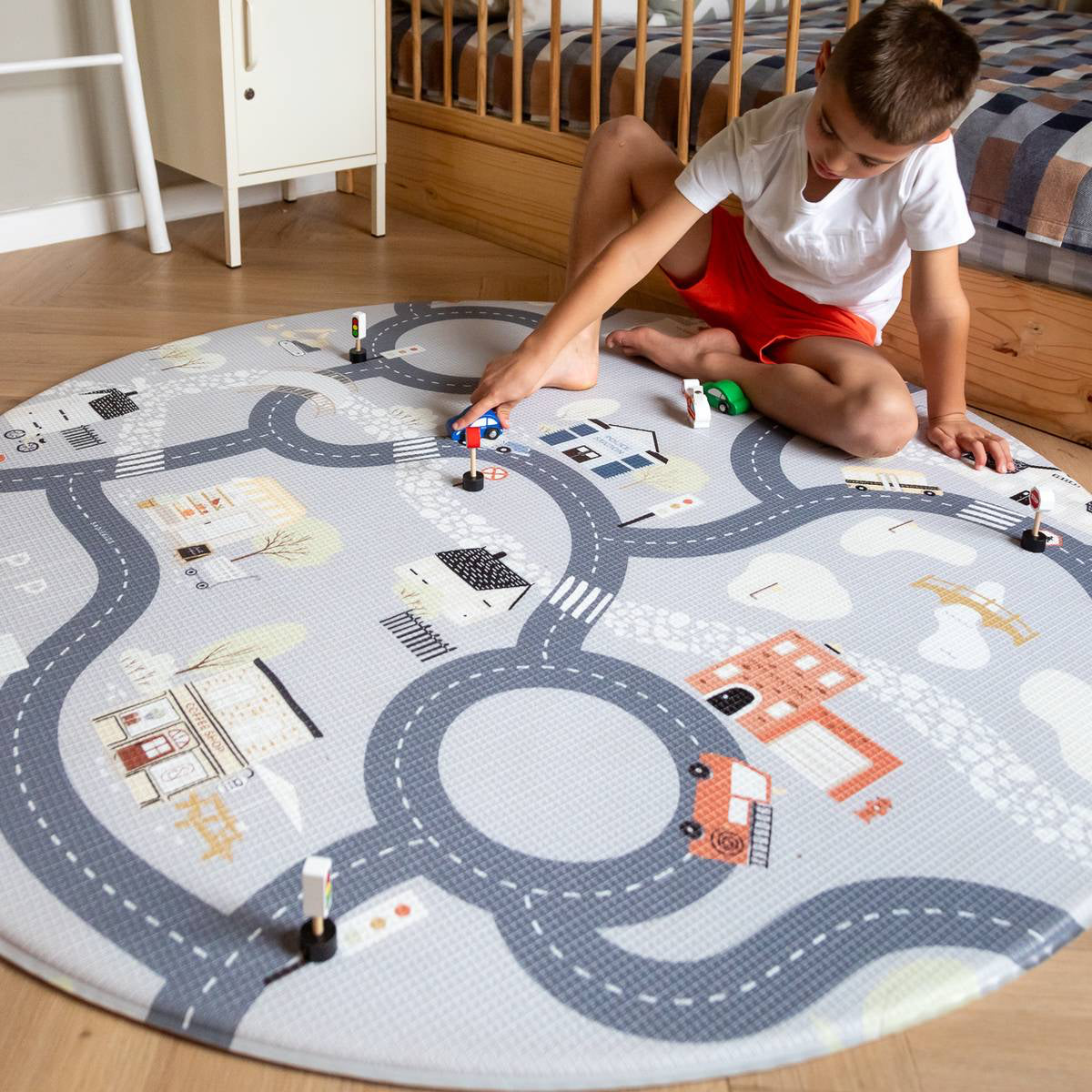 Town Track/ Meander (Grey)