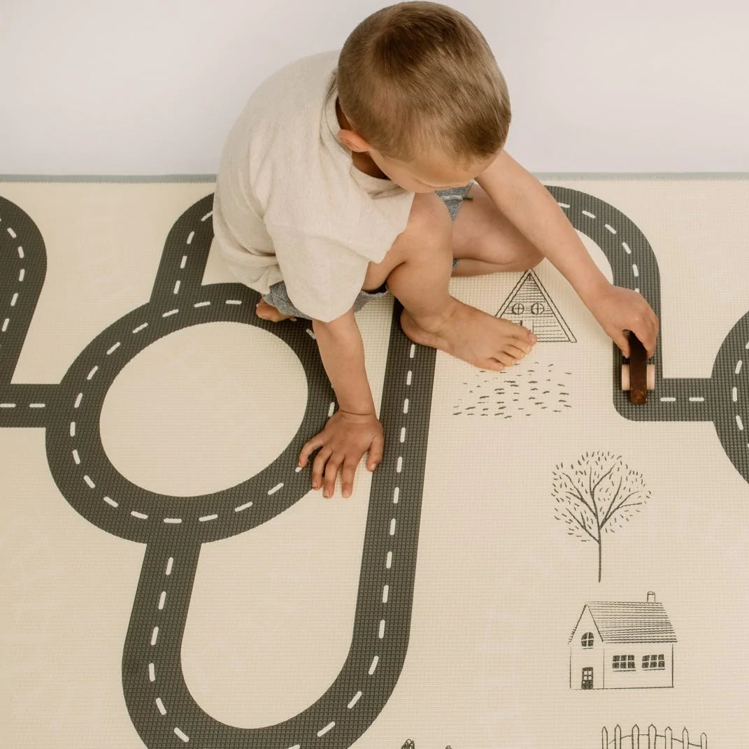 PRE-ORDER: Car Track/ World Map Play Mat