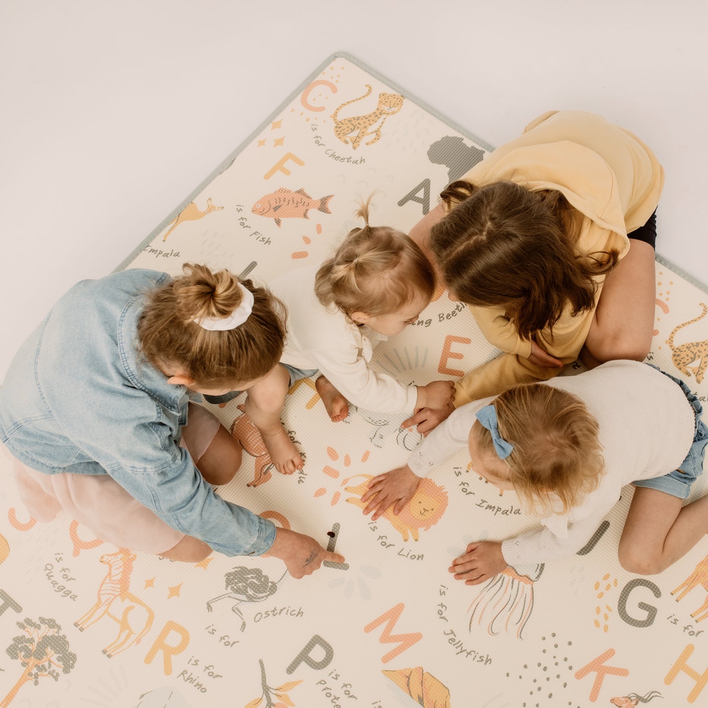 ABC Africa/ World Map Play Mat (Large)