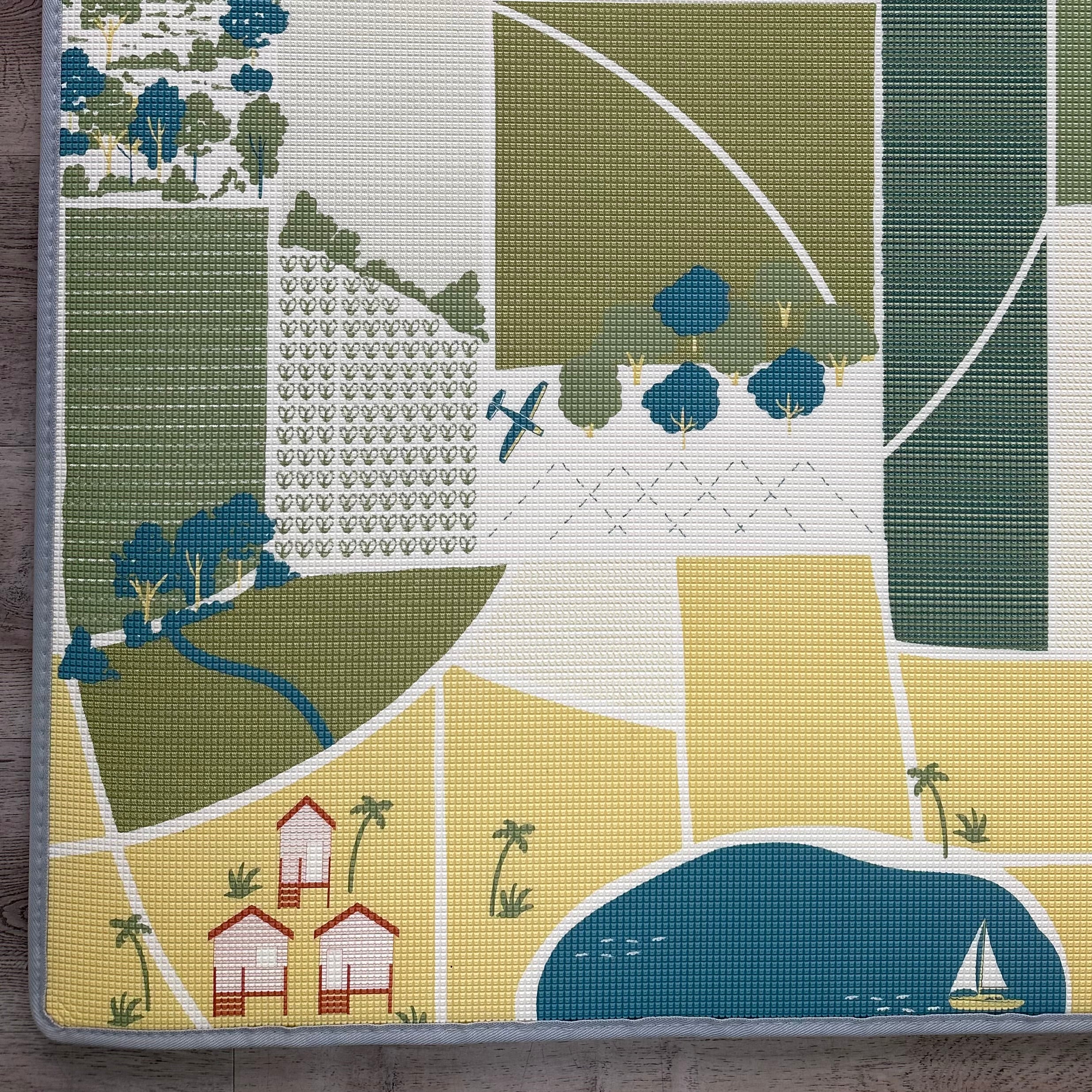 Little Farmer/ Car Track Play Mat