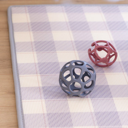 Gingham Lavender/ In The Clouds Pink Play Mat