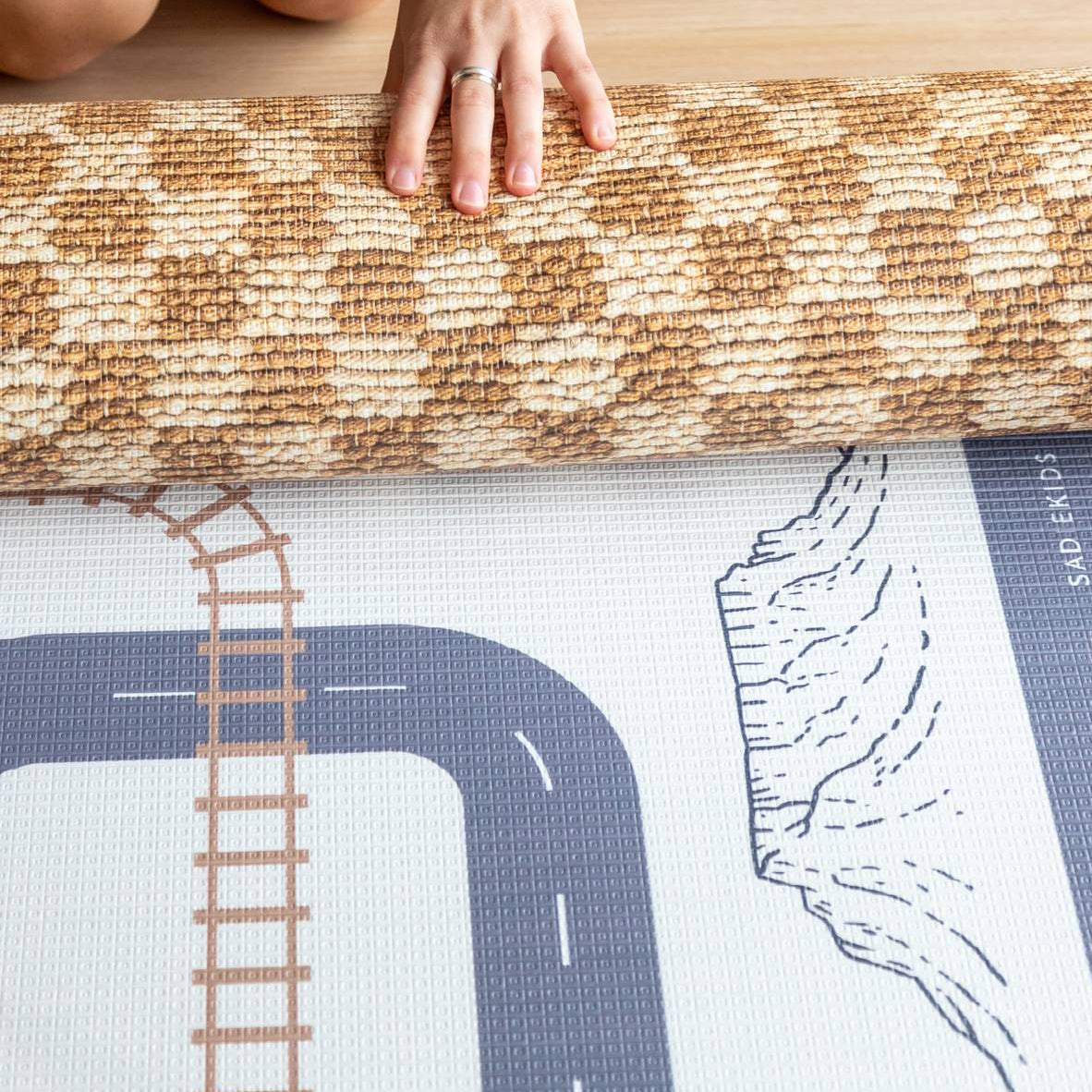 Tracks/ Natural Weave
