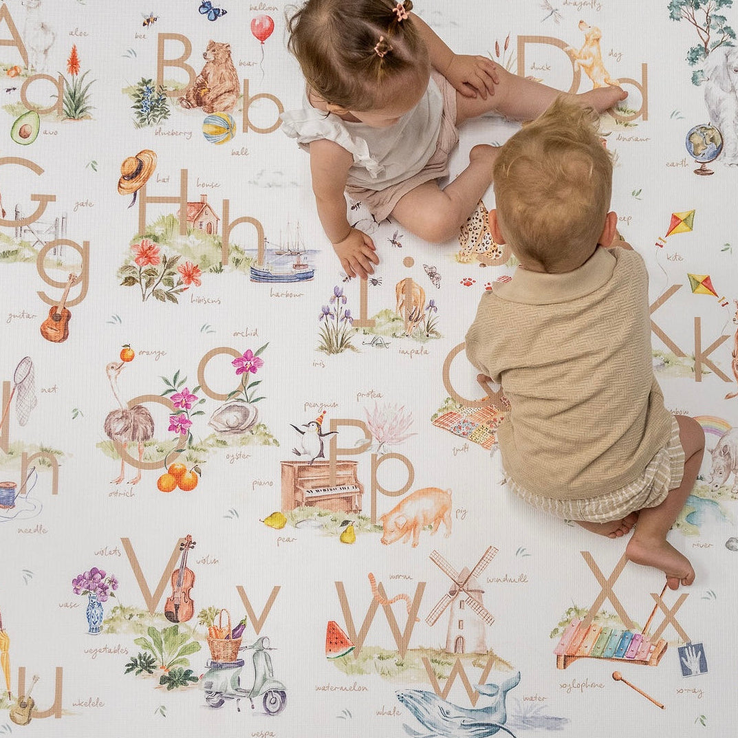 ABC Storybook (Neutral)/ Meander (Taupe)