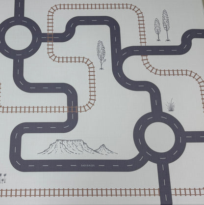 PRE-ORDER: Car Track/ Checkered
