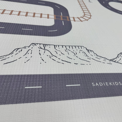 PRE-ORDER: Car Track/ Vines & Ladders (Oak)