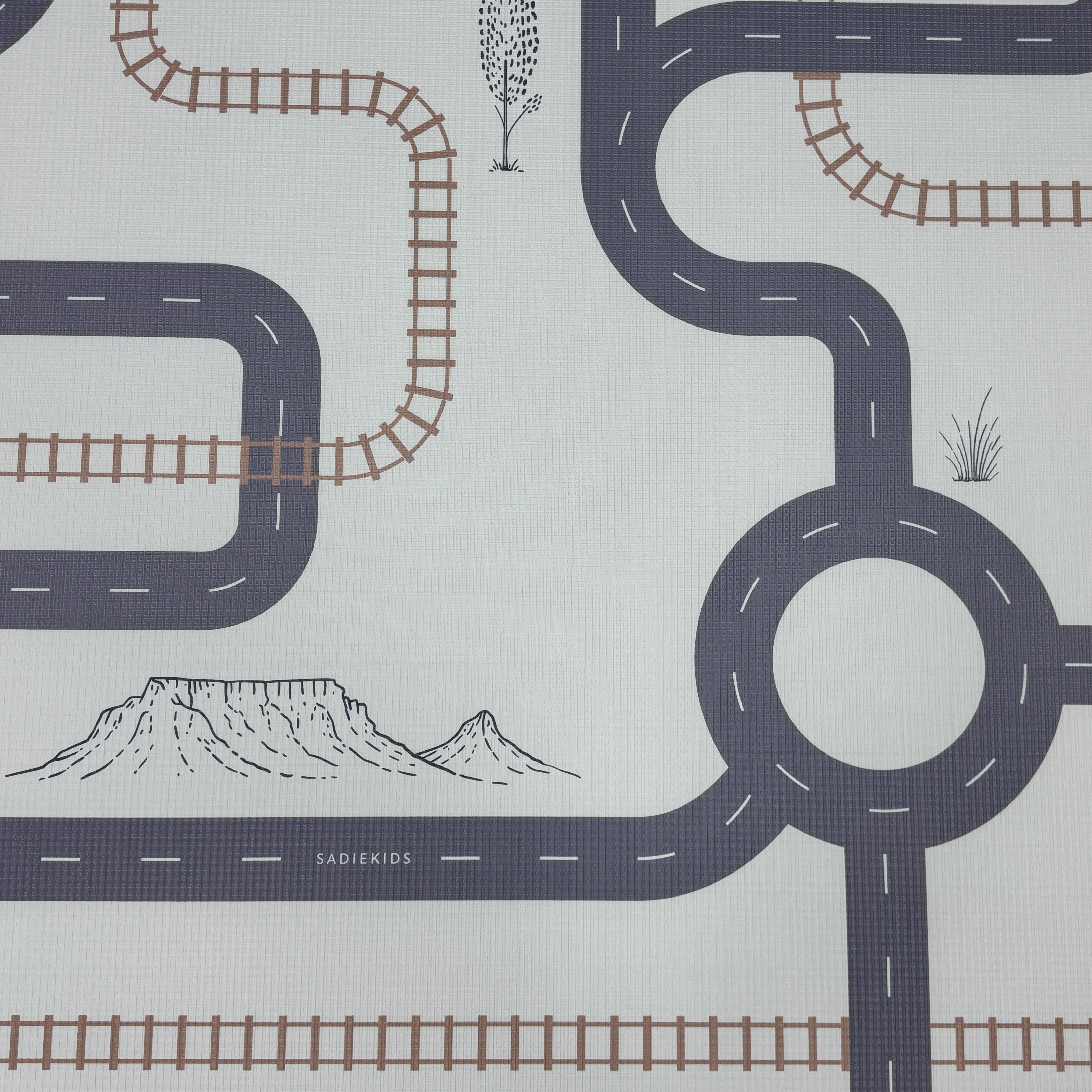 PRE-ORDER: Car Track/ Vines & Ladders (Oak)