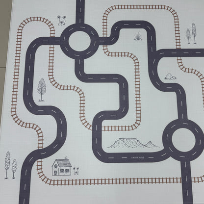 PRE-ORDER: Car Track/ Vines & Ladders (Oak)