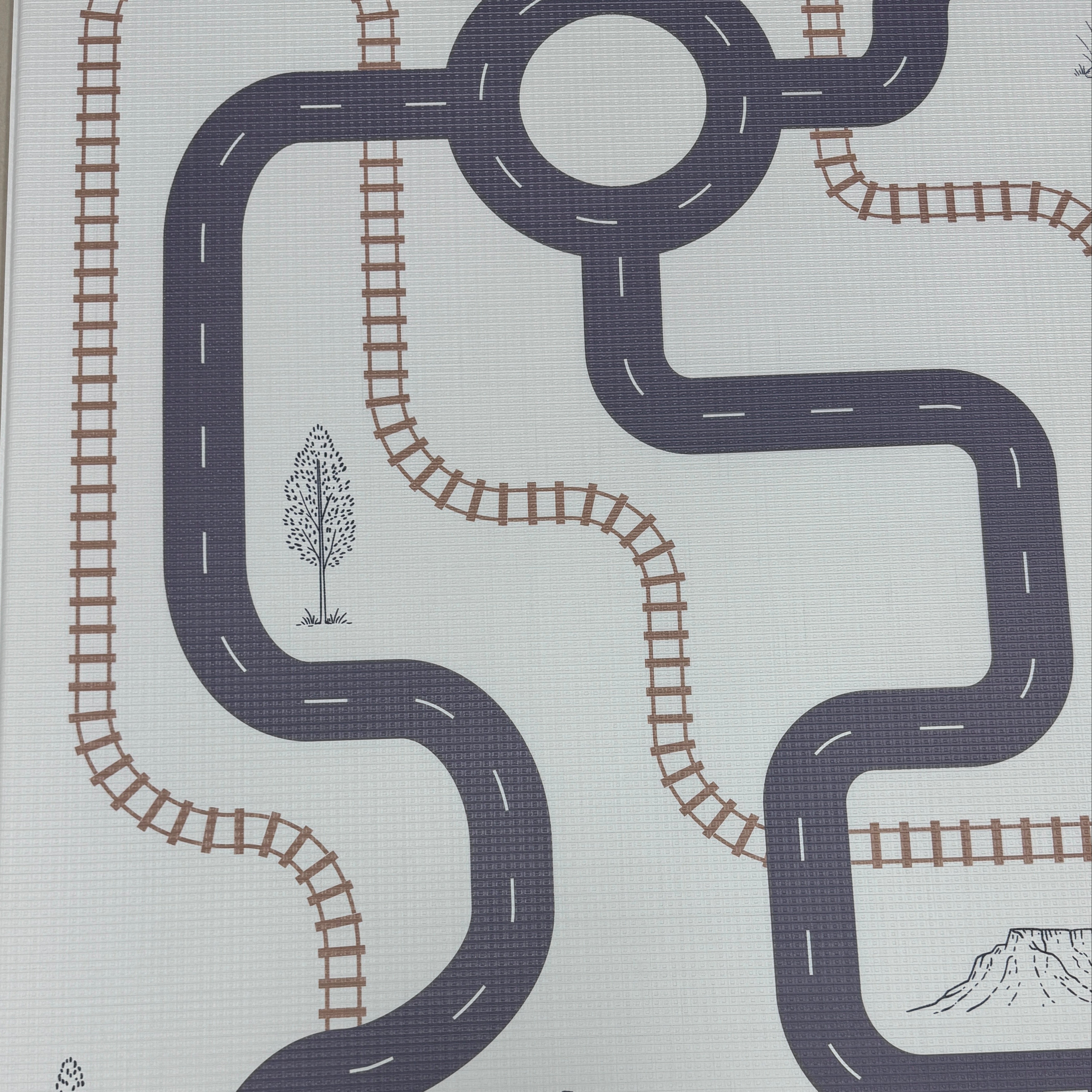 PRE-ORDER: Car Track/ Vines & Ladders (Oak)