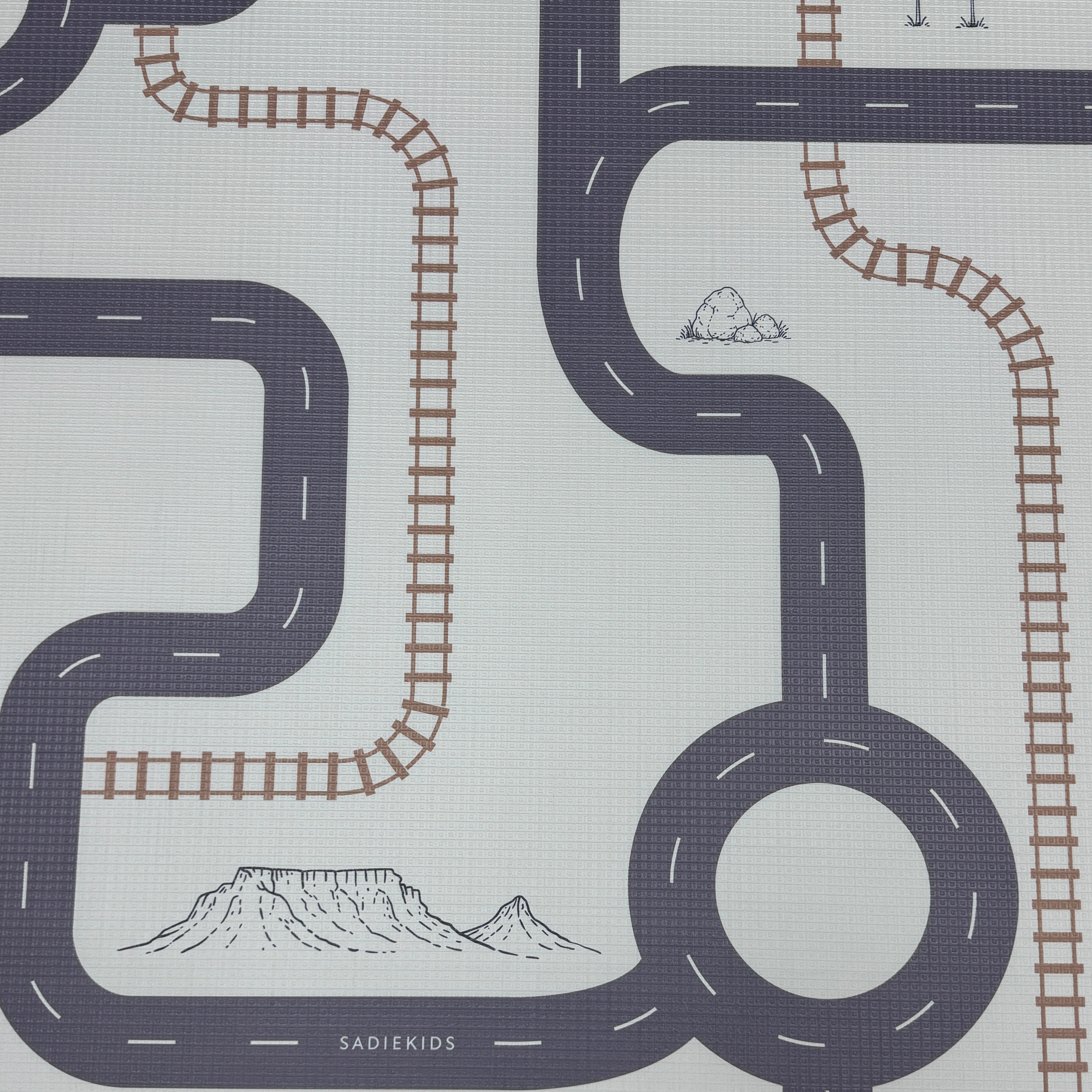 PRE-ORDER: Car Track/ Vines & Ladders (Oak)