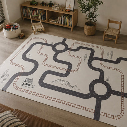 PRE-ORDER: Car Track/ Vines & Ladders (Oak)