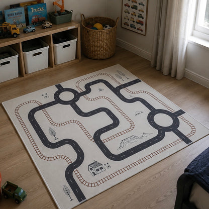 PRE-ORDER: Car Track/ Vines & Ladders (Oak)