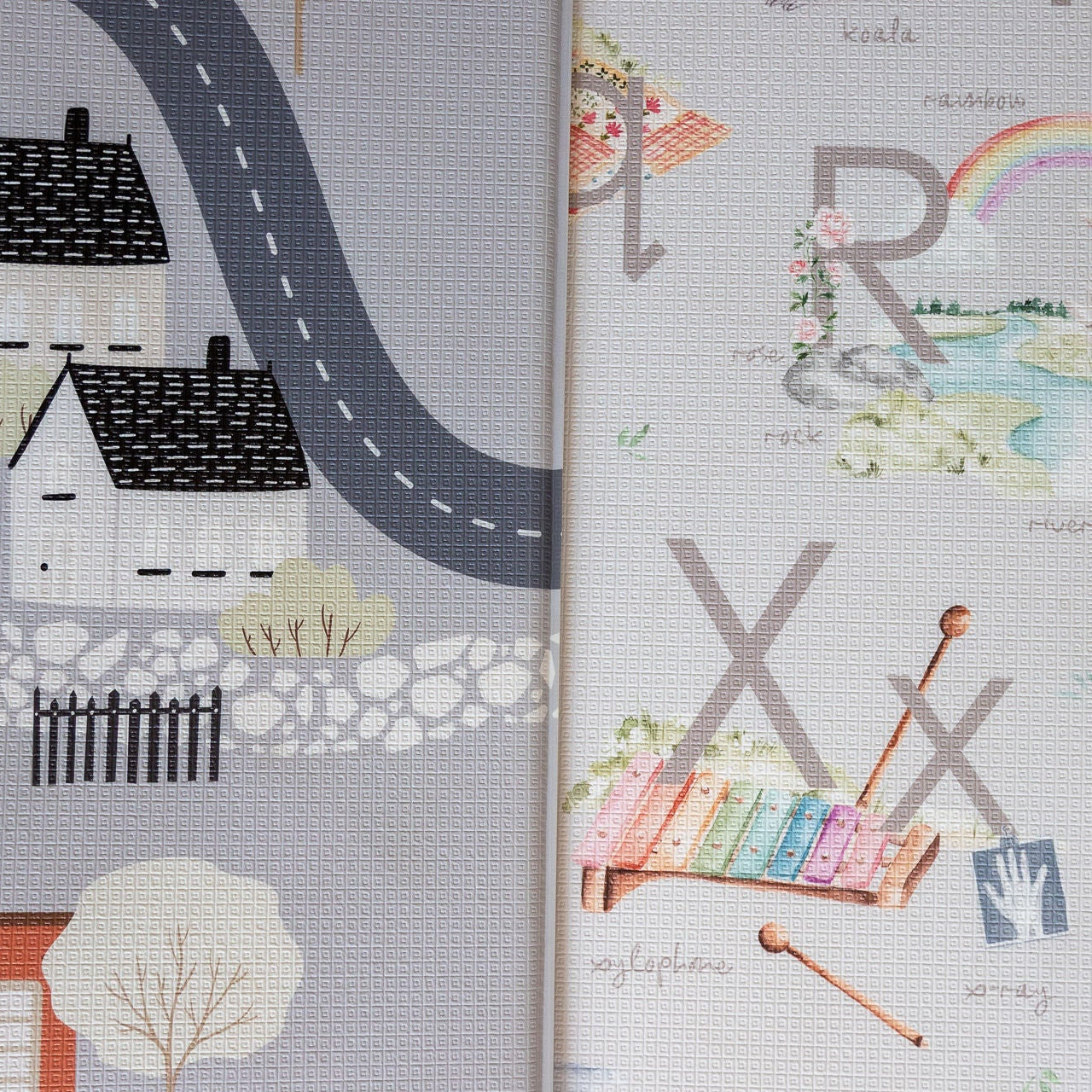 Town Track/ ABC Storybook (Grey)