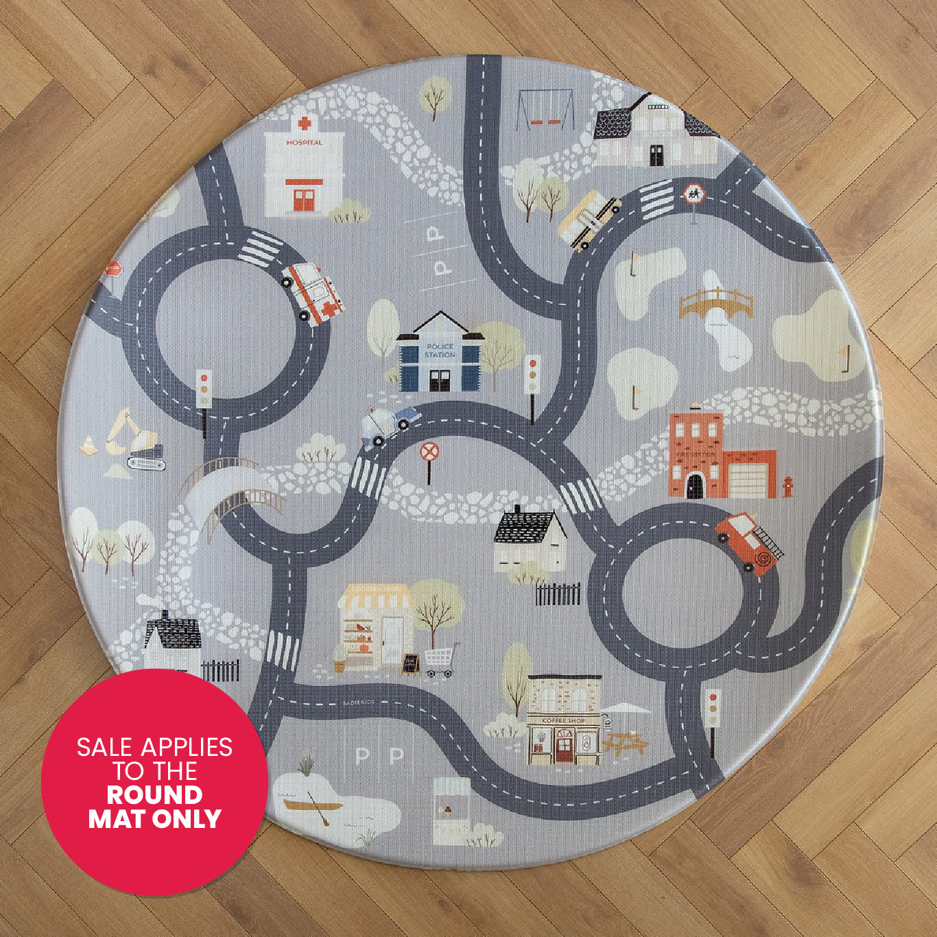 Town Track/ ABC Storybook (Grey)