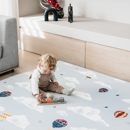 PRE-ORDER: In The Clouds Blue/World Map