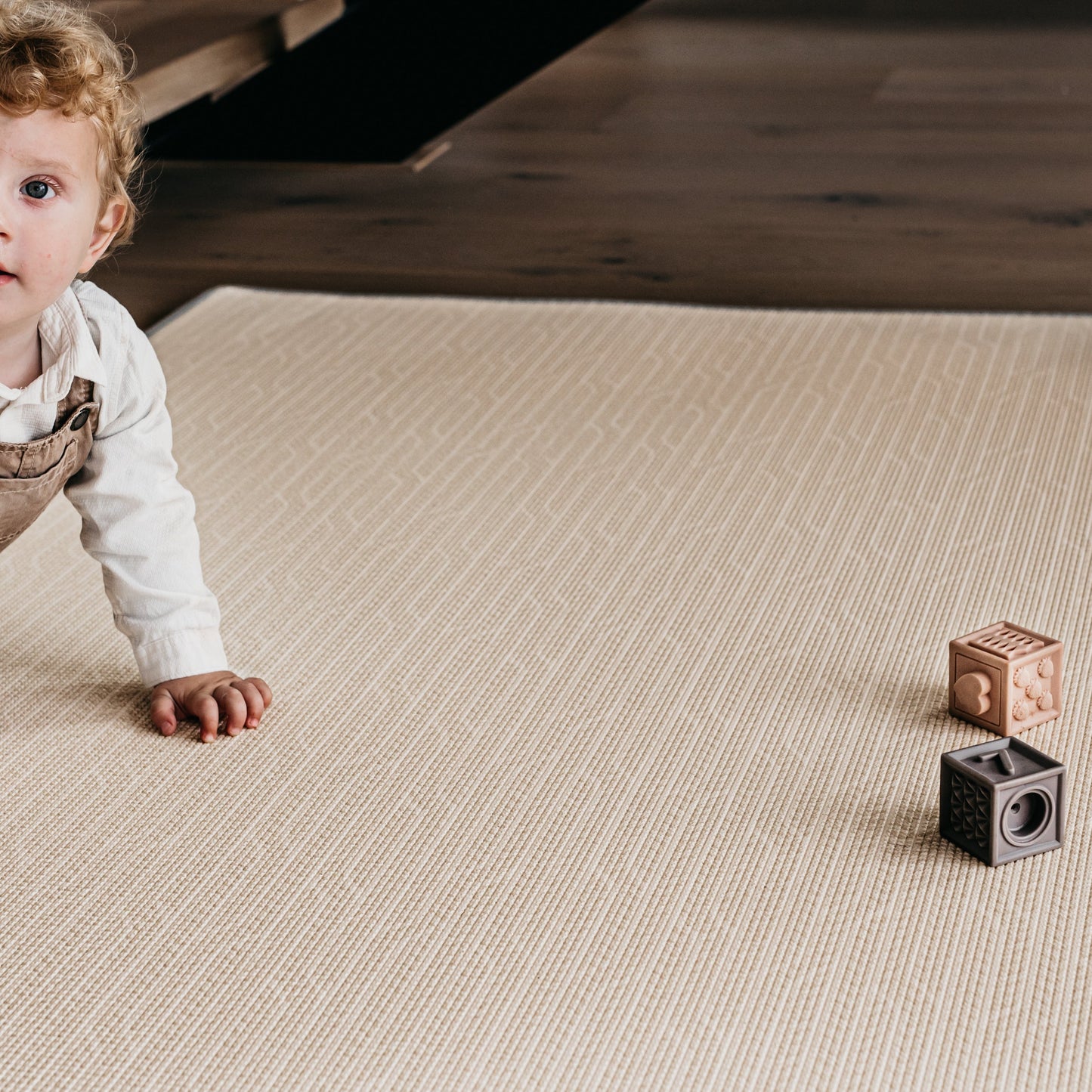 Dune/ Grey Speckled Play Mat