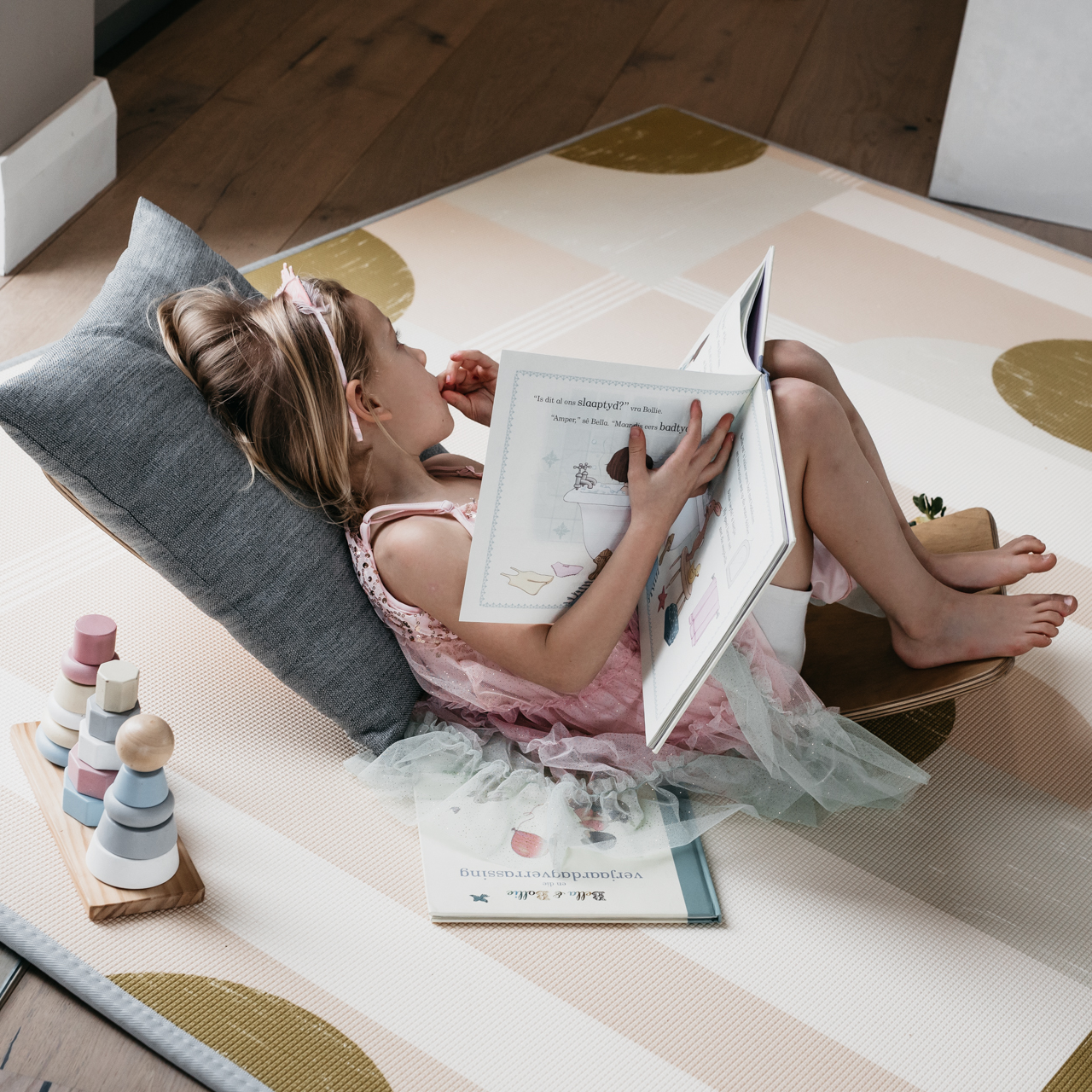 PRE-ORDER: Sunset Geo/ In The Clouds Pink Play Mat