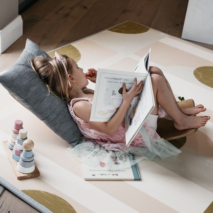 PRE-ORDER: Sunset Geo/ In The Clouds Pink Play Mat