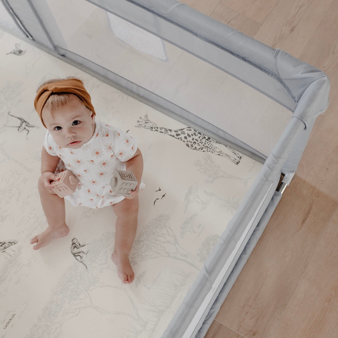 Playpen Fabric - Zip Door
