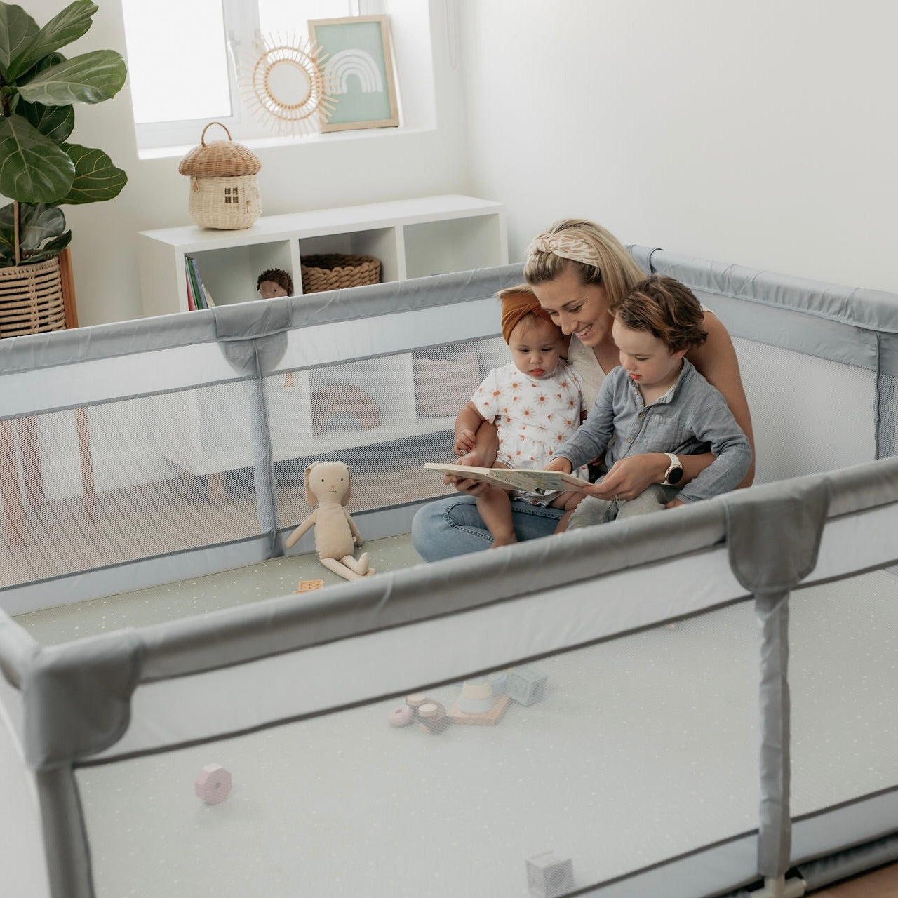 Playpen Fabric - Zip Door