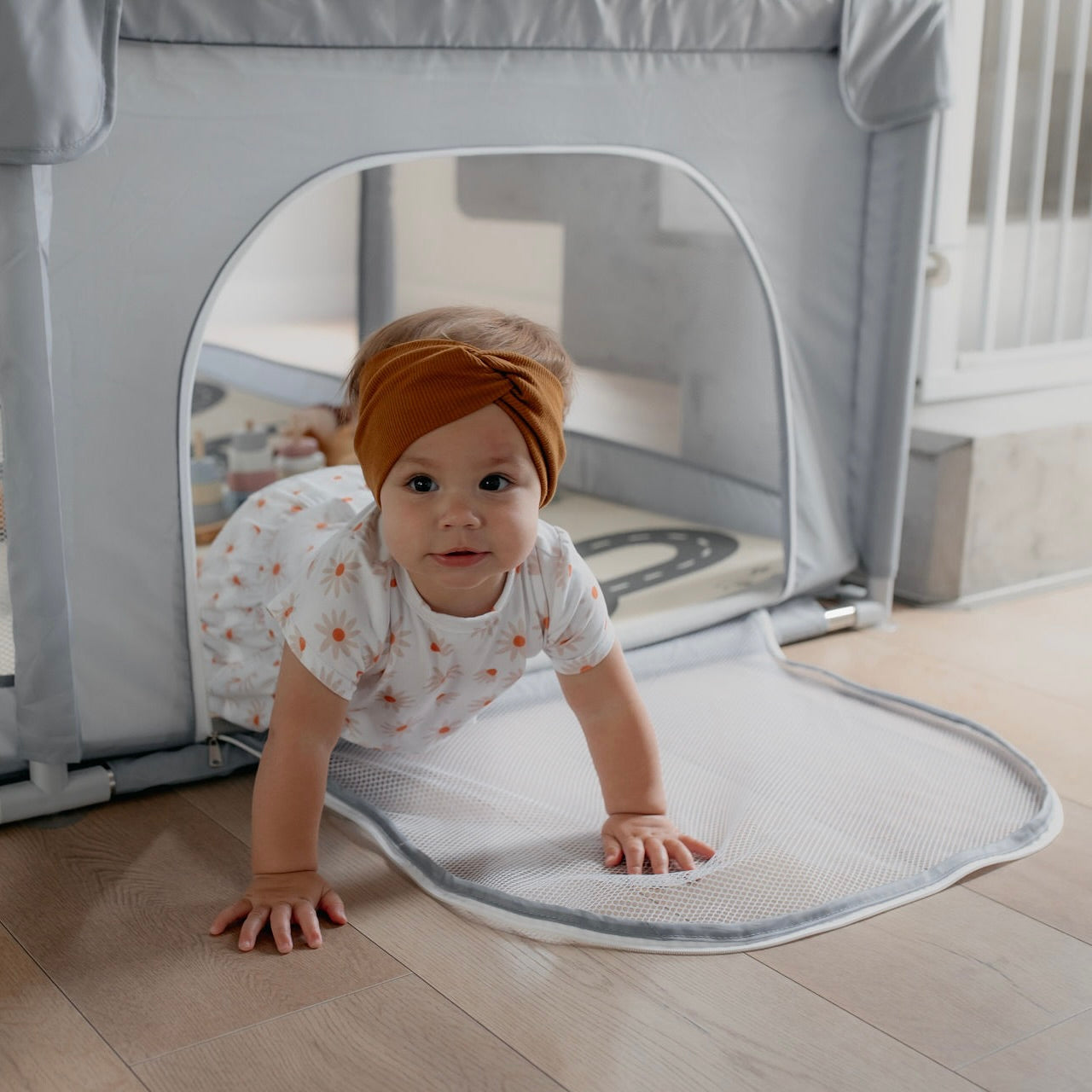 Playpen Fabric - Zip Door