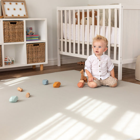 ABC Africa/ Solid Grey Play Mat (Small)