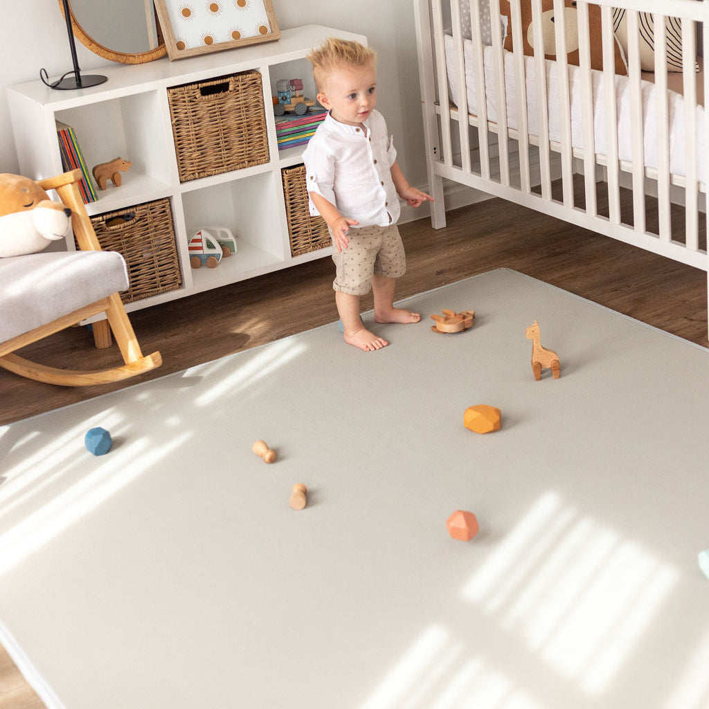 Solid Grey/ Dune Play Mat (Large)
