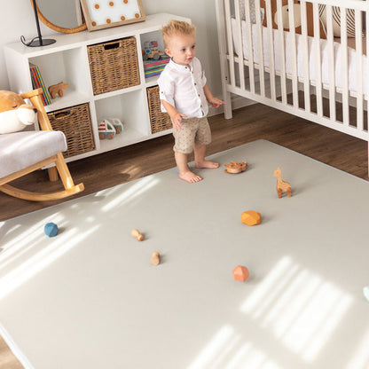 Car Track/ Solid Grey Play Mat