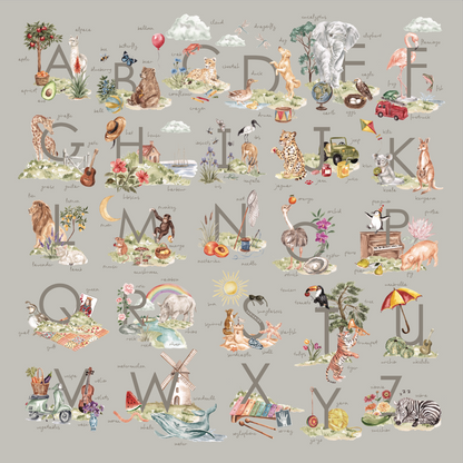 Town Track/ ABC Storybook (Grey)
