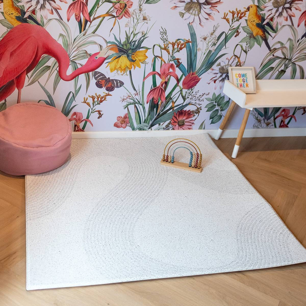 Meander (Grey)/ Heirloom (Blush)