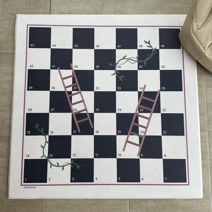 Bobbins/ Vines & Ladders (Plum)