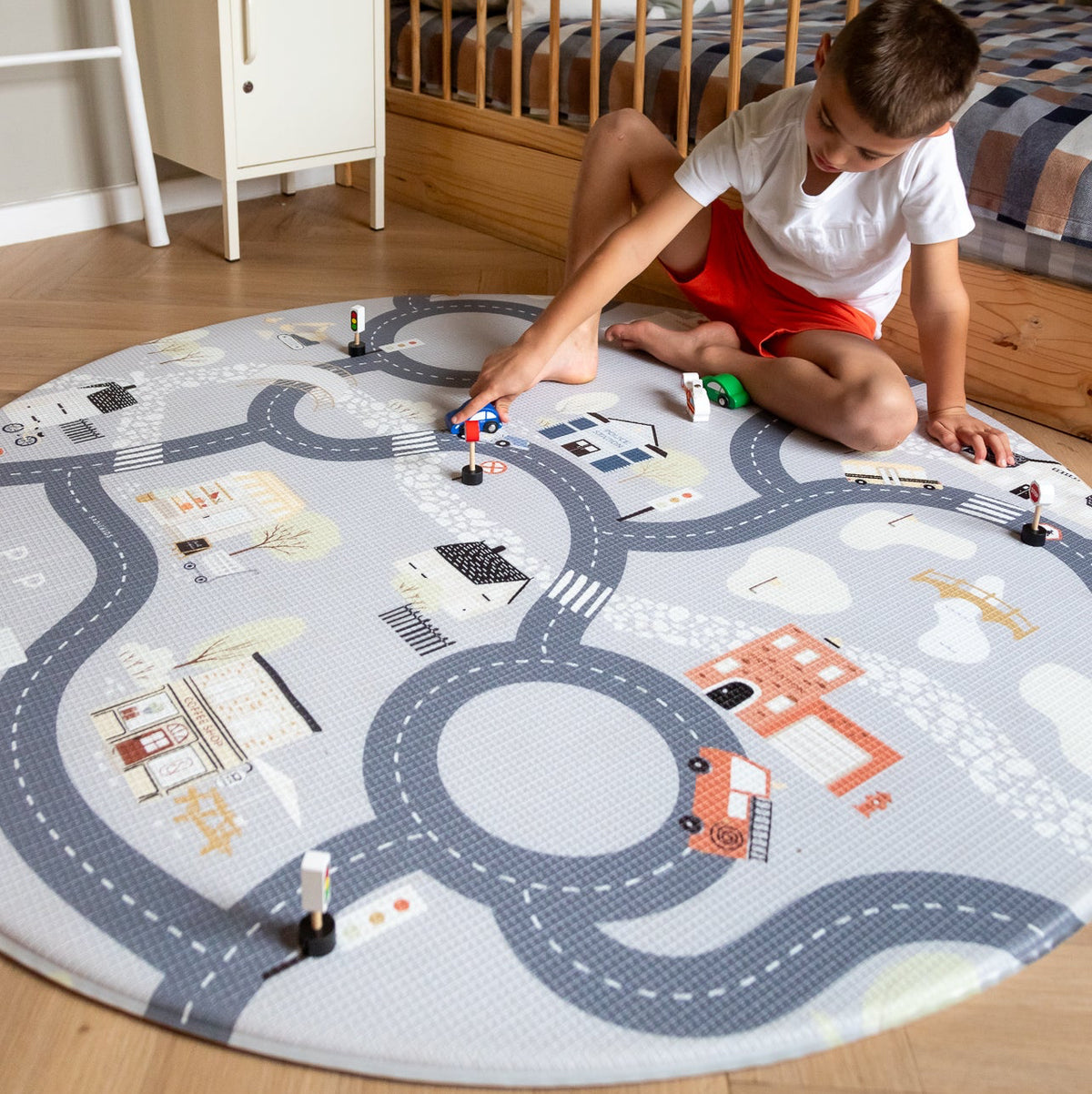 Town Track/ Meander (Grey)